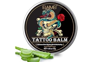 SOUREPOSE Krem do tatuażu 30 g Aftercare & Aftercare do starego nowego tatuażu rozjaśniający nawilżający, naturalny leczniczy krem do tatuażu, wegański krem do pielęgnacji tatuażu (30g)