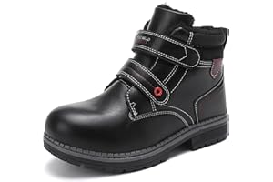 ARRIGO BELLO Bottes Enfant Hiver Fourrée Bottines Boots Fille Garçon Neige Femme Antidérapant Chaud Chaussure Taille 31-38