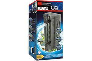 Fluval Filtre Intérieur U3 Débit Max 600 L/H pour Aquarium