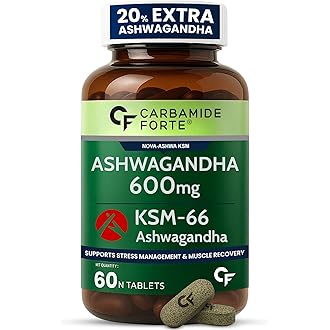 Carbamide Forte Ashwagandha KSM66 600mg - 60 Tablets