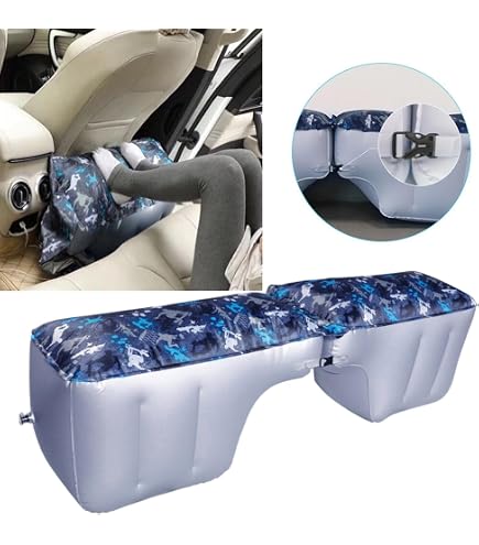YXRRVING Lit Gonflable Pour Voiture - Siège Arrière Convertible En Matelas Pour Enfants