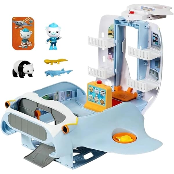 Octonauts Tutina per bambini in pile blu, Blu, 3-4 Years