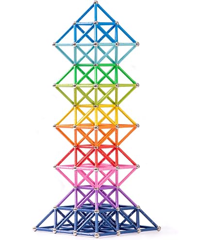 Nachfüllset Für Magnetbausteine – Bunte Karten & Zubehör Für Magnetische Konstruktionsspielzeuge