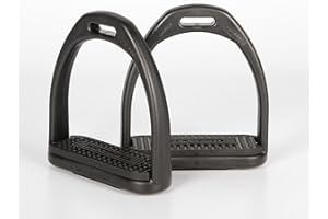 Harry's Horse 43001001 01CHILD Stirrup Compositi Profile – Child Black Small