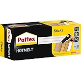 Pattex Hotmelt Sticks zum Nachfüllen, Klebesticks für die Heißklebepistole mit extrem hoher Transparenz, zum Basteln, Dekorie