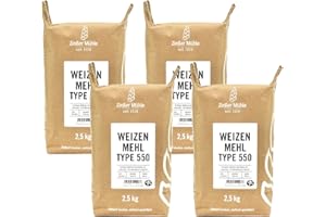 ‎ZINßER MÜHLE 4X Weizenmehl Type 550 2,5 kg
