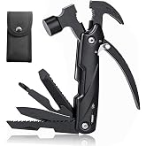Multipurpose Hammer, Mini Hammer Multitool, Hammer Multitool, 12 in 1 Multipurpose Tool, Folding Pliers, for Camping, Outdoor
