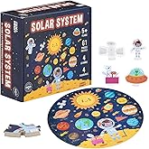 Amazon Brand - Jam & Honey Outer Space Solar Sytem Jigsaw Puzzle | Zero Gaps | Learning Aid | Educational Toy | for Boys & Gi