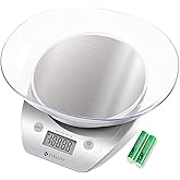Bilancia Digitale Da Cucina GRAM PRES - Acciaio Inox, Portata 5kg, Precisione 0.1g - Foto 2
