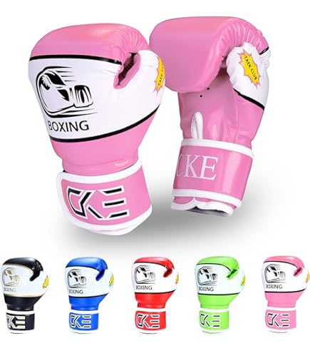 Islero Fitness Boxhandschuhe Für Kinder - MMA & Kampfsport Mit Gel-Schutz