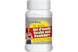 STARWAX THE FABULOUS - Sel d'Oseille - Dégrise le Bois - Détache les Textiles Blancs - Elimine la Rouille - Désoxyde les Métaux et Cuivres - 100% d'Origine Naturelle - Fabriqué en France - 400 g