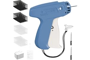 ilauke Zestaw pistoletów do oznaczania odzieży, standardowy aplikator do odzieży z głowicą szpilkową