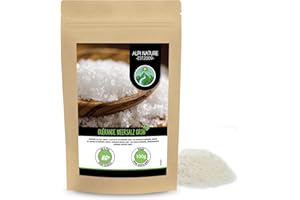 ALPI NATURE Fleur de Sel de Guérande (100 g), sal marina Fleur de Sel de Bretaña, sal de calidad, sal gourmet de Francia, 100% natural y sin aditivos