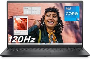 ‎DELL Dell Inspiron 15 3530 Laptop, 15.6 inch FHD (1920 x 1080) Display, 13th Generation Intel Core i5-1334U, Intel Iris Xe Graphics, 16GB RAM, 512GB, Windows 11 Home, Black