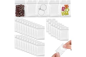 200 stycken mini zip förslutningspåsar 4 x 6 cm transparent små plastpåsar påsar liten polypåse förslutningspåse återanvändba