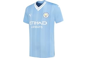MANCHESTER CITY FC Manchester City dziecięca koszulka domowa 2023/24 sezon - Team jasnoniebieski