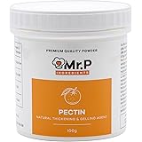 Mr.P Ingredients Pectina 100g in Polvere NH Termoreversibile Ideale per Marmellate Chutney Gelatine Composte di Frutta Agente