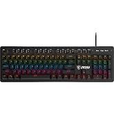 MSI GG FORGE GK300 RED TR GAMING KEYBOARD MEKANİK RED SWITCH RGB BACKLIGHT
