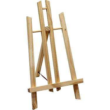 4er-Set Holz-Staffeleien – Tisch-Staffelei Für Leinwand, Fotos & Mehr – Ideal Für Kinder & Künstler