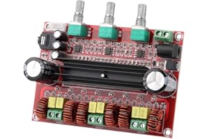 Clyxgs TPA3116D2 2.1 Digitales Leistungsverstärker-Board, 2x80W + 100W (Bass) Audio-Stereo-AMP-Modul für Audio-System-DIY-Lautsprecher 12-26V