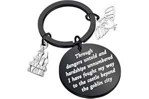 BAUNA Movie Inspired Gift Jareth Through Dangers Untold Cult Movies Literary Gift Movie Fans Gift