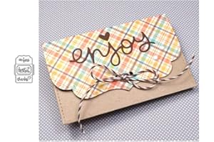 Yuntrip, fustelle da taglio per realizzare biglietti, inviti di nozze, buste, cornici in metallo, stencil per fai da te, scrapbooking, album fotografici, decorazioni per biglietti di carta