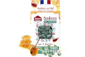 Maison Crétet | Bonbons eucalyptus et Miel | aux 7 plantes | 150gr