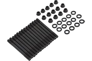 SHIPENOPHY Head Stud uniwersalny praktyczny ARP 201-4302 głowica cylindra akcesoria zestaw wkrętów z głowicą cylindra trwały do E36 325i 2,5L 6