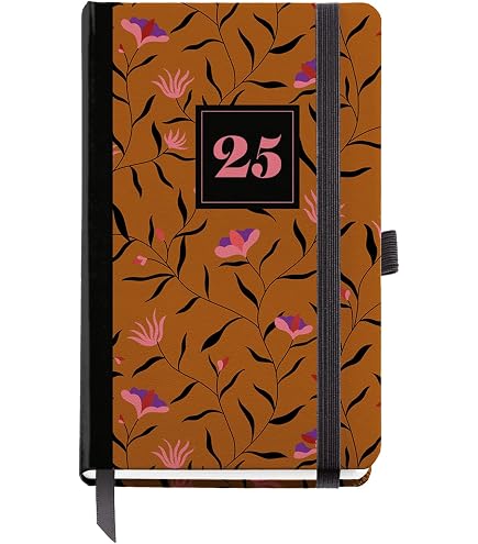Agenda Semainier Miquelrius 2026 - Petit Format 90x140 Mm, Couverture Rigide, Fermeture élastique - Espagnol, Anglais, Portugais