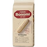Forno Bonomi Savoiardi, biscotti preparati secondo la tradizione con uova fresche allevate a terra, ideali per tiramisù, per 