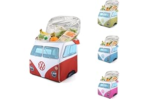 BRISA VW Camper Van Large Cooler Bag, Official Volkswagen Insulated Cooler Box, Picnic Bag, Multiple Colours