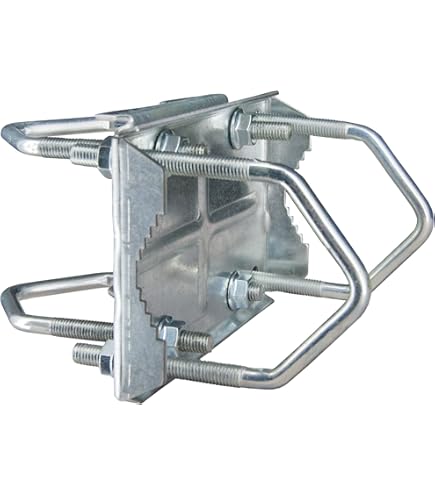 Premium X Balkonständer 40x40cm Aluminium 1m Mast 50mm Eck SAT-Halter für Satelliten-Schüssel