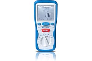 PeakTech P 2710 – Digital RCD Tester, CAT III 600 V, 3-Digit LCD Measurement Display with Backlight