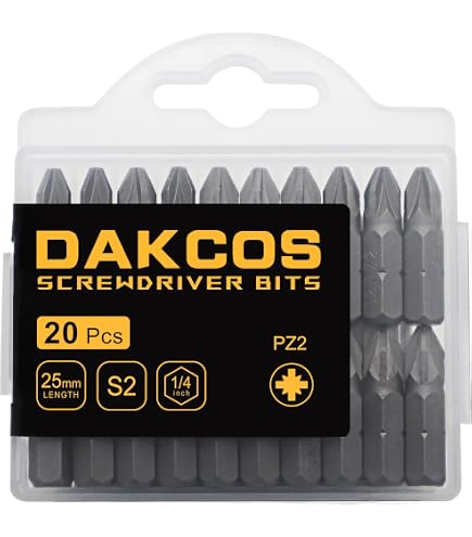 Kwb 25 Embouts PZ2 Boîte Distributrice 25mm - Qualité Professionnelle