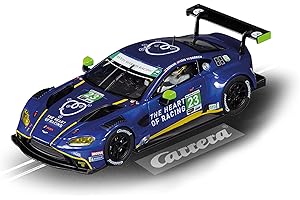 Carrera Digital 132 I Aston Martin Vantage GT3 Heart of Racing No.23 I Auto für Rennbahn | Rennbahnen und lizensierte Slotcars | bis zu 6 Spieler | Für Jungs & Mädchen ab 8 Jahren & Erwachsene