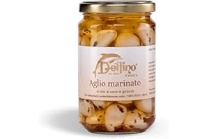 Delfino Battista, Aglio Marinato in Olio di Semi di Girasole 290 g