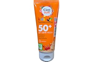 CIEN Sun Kids Sonnencreme, LSF 50 + Sehr Hoch, Ohne Duftstoffe, 100 ml