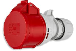 REV CEE-koppling, 5-polig (3Ph+N+PE) IP44, 400 V 16 A