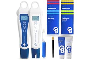 Bluelab PENSTP pH- und Leitfähigkeits-Starterpaket - Präzisions-Nährlösungsmanagement-Kit mit Temperaturmessung, wasserfeste Pens und Sondenpflege-Kit