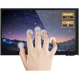 Ingcool Écran Raspberry Pi Moniteur Écran Tactile Capacitif 7 Pouces 1024x600 IPS Affichage 7" HDMI LCD pour Raspberry Pi 4B/