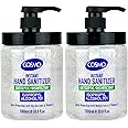 Cosmo Instant Hand Sanitizer 1000ML, PACK OF 2, Antiseptic/Disinfectant Isopropyl Alcohol 70%, Vitamin E