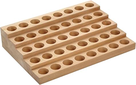 Bachblütenständer für 10ml bzw. 15ml Flaschen - Treppe für Homöopathie