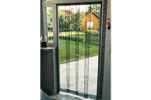 MAURER 1191210 Moustiquaire à Rideau en Fibre de Verre, Cranberry