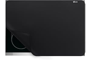 FLASLD Copertura leggera per fornello elettrico, resistente al calore, copertura per piano cottura in vetro ignifugo e impermeabile, protezione per piano cottura elettrico (53 x 70 cm)