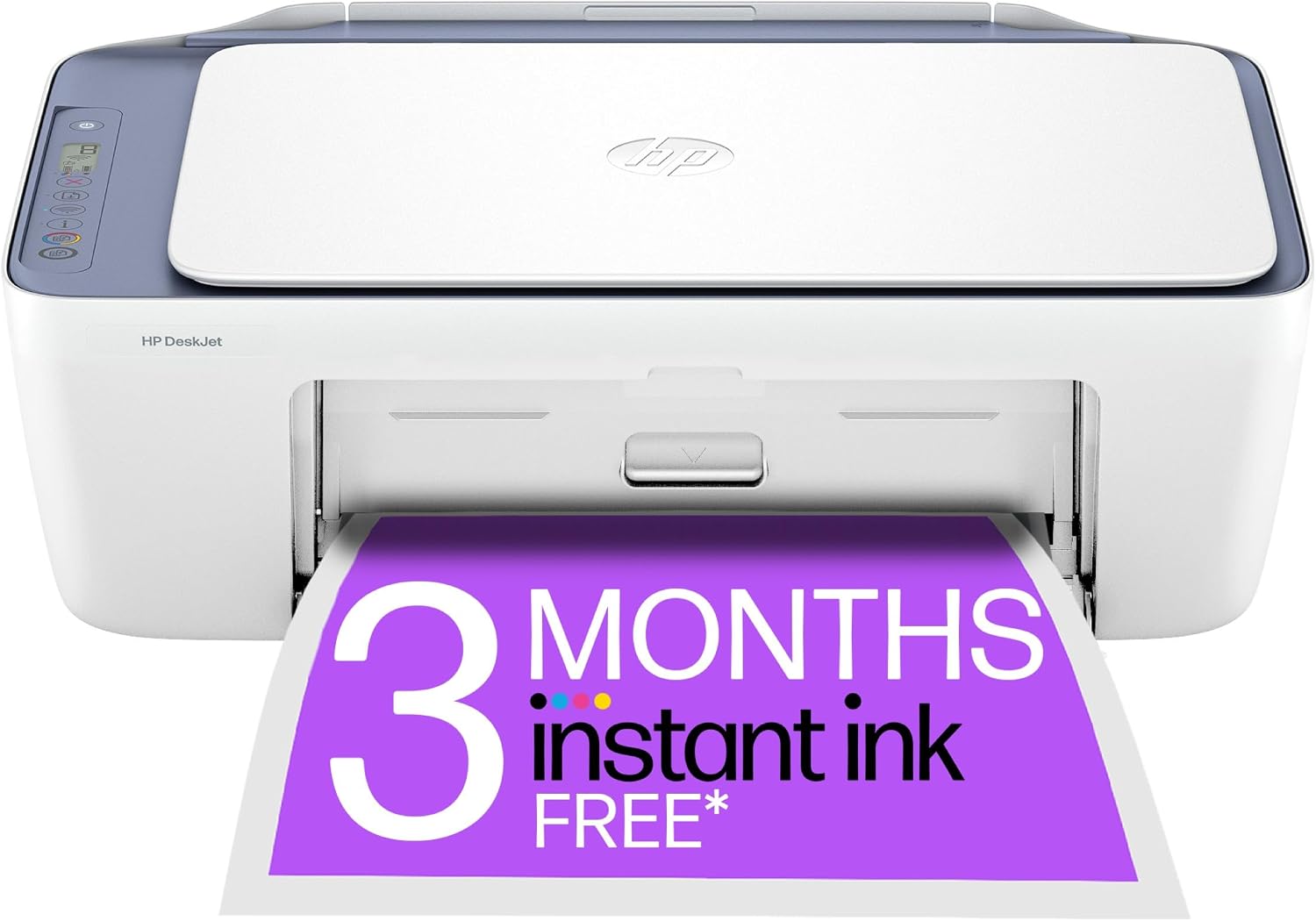 HP DeskJet 2922 All in One Printer | Wireless | Colour | 3 months free Instant Ink Included | Easy Setup & Reliable Wi-Fi | Print, Scan & Copy