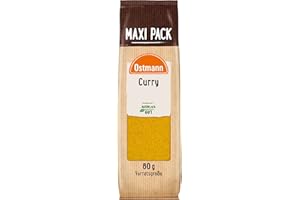 ‎OSTMANN Ostmann Curry 1 x 80 g Currypulver indische Gewürz-Mischung, Curry-Gewürz, für leckeres indisches oder asiatisches Curry, Nudeln, Reis & Wok-Gemüse, Menge: 1 Stück