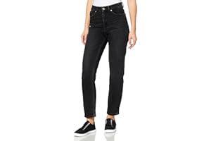 ONLY Women's Female Straight-fit Onlemily Hohe Taille Gerade Geschnitten Jeans Hw ANK Mae334 Noos