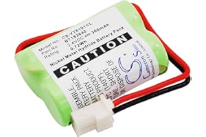 CAMERON SINO CS-VT6191CL Batteries 300mAh Compatible avec [Essentiel B] 8001496, pour [V Tech] LS6005, LS6191, LS6195 remplace 2SN-2/3AAA40H-S-X2, pour 2SN2/3AAA40HSX2F, pour BT183642, pour BT283642