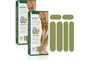 KUIRUNRX HerbalLegs Slimming Patches, patch raffermissant et réduisant la cellulite pour les cuisses, Herbal Leg Lifting Sticker, bande de levage raffermissante pour les cuisses (2pcs)
