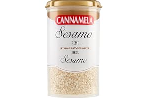 Cannamela, La Dispensa, Sesamo in Semi, Confezione da 80g, Ideale per Panini, Prodotti da Forno, Carni Bianche e per Preparazioni Orientali